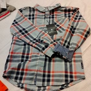 Brand new original bem Sherman plaid flannel for kids